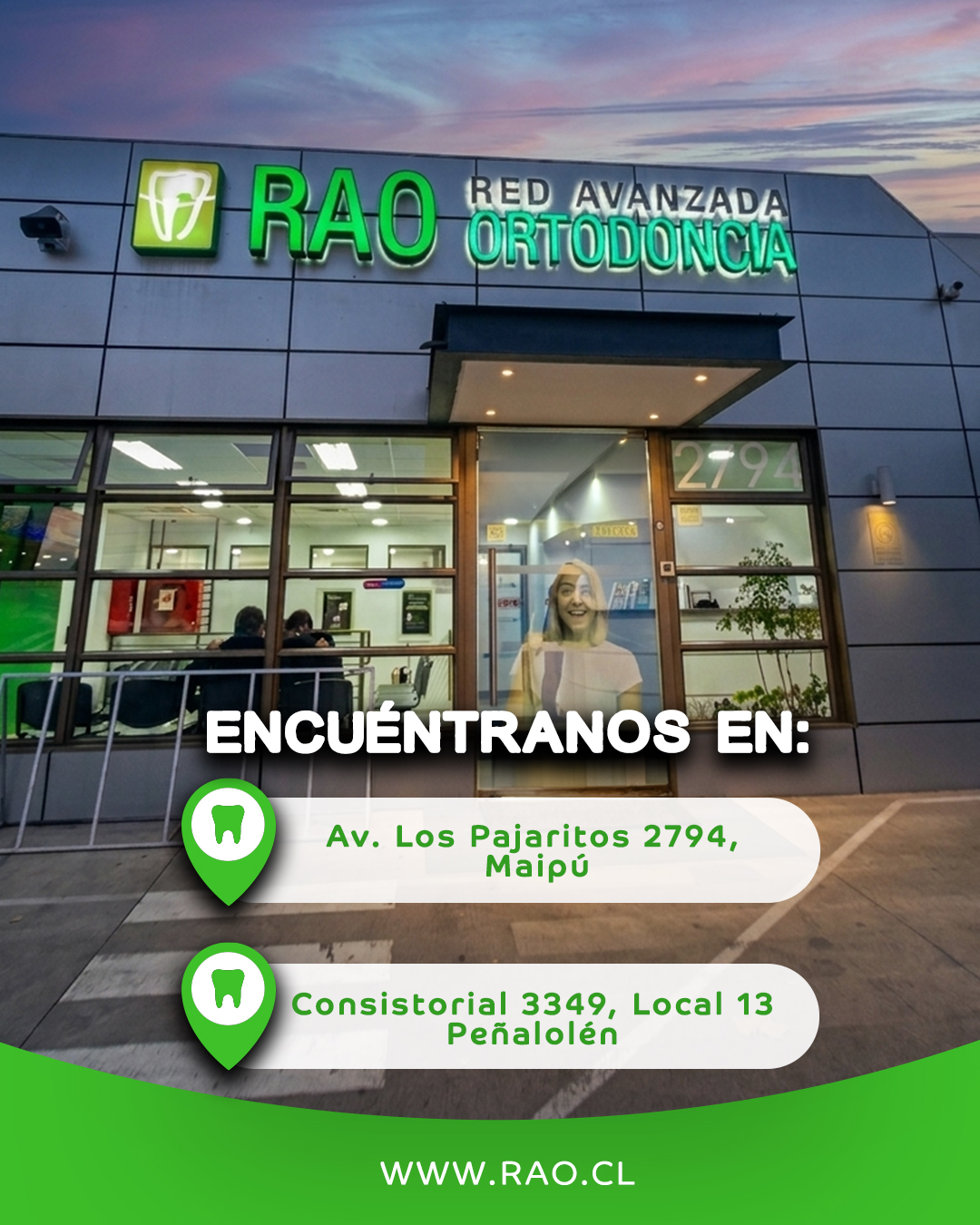 Clínica Dental RAO Maipú - Ortodoncia y Brackets